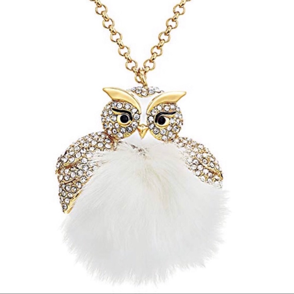 NWT- kate spade new york - star bright owl pendant